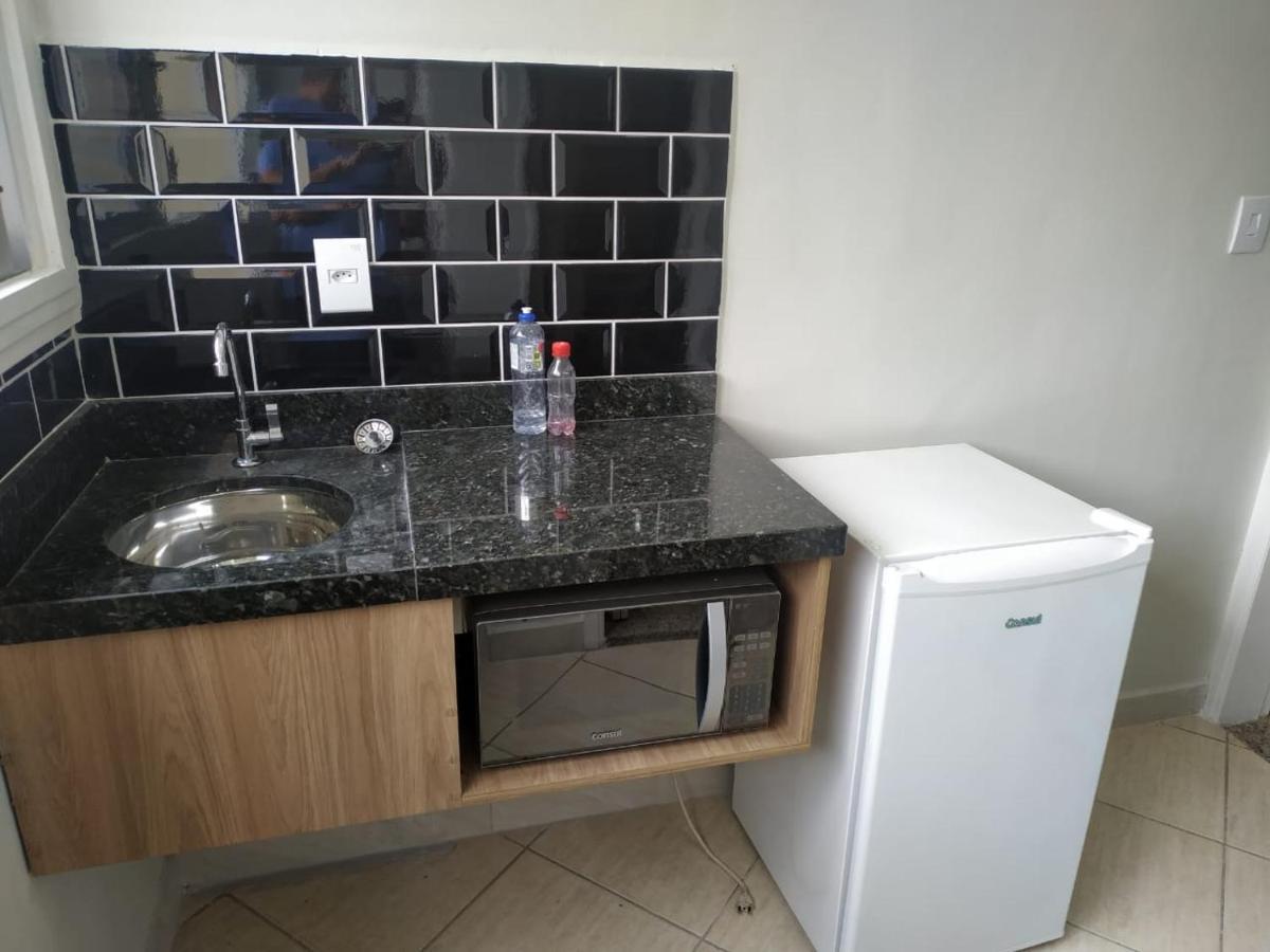 Kitnet Asturias 51B No Ed. Guariata, Proximo A Praia Das Asturias Em Guaruja Luaran gambar